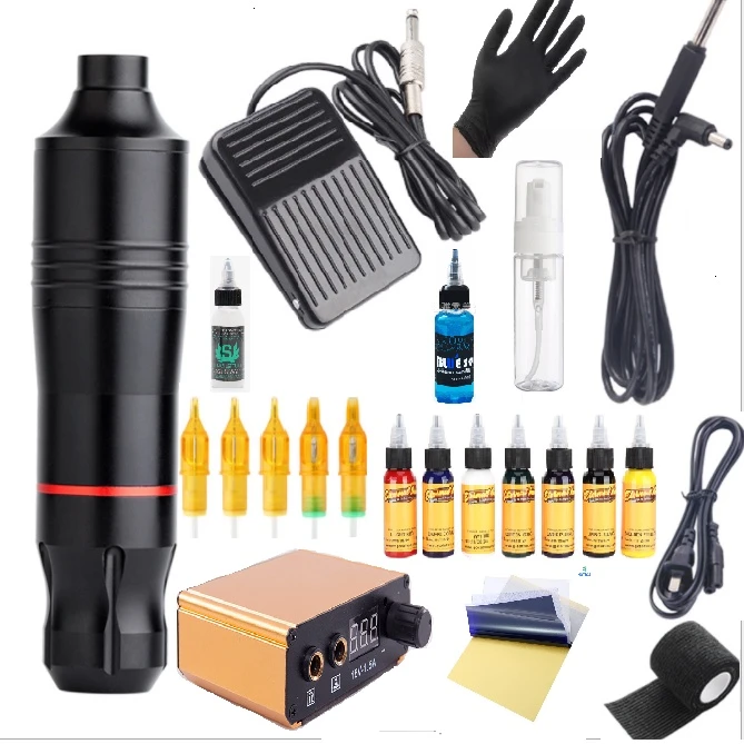 Bộ Máy Xăm Chuyên Nghiệp Tatoo-Phun Xăm Thẩm Mỹ