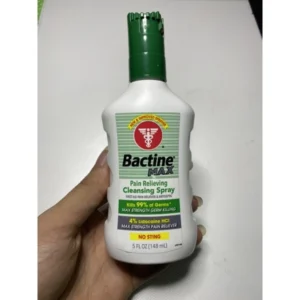 Bactine max vệ sinh giảm đau sát khuẩn hình xăm