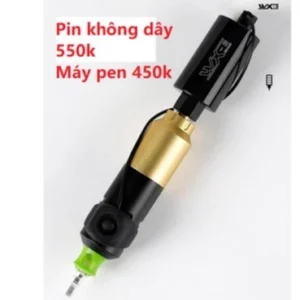 Pin Tích Điện Máy Xăm và Máy Xăm - Nguồn không dây
