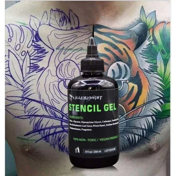 Gel Scan Hình Xăm Siêu Dính - Gel dán hình xăm lên da - Ảnh 2