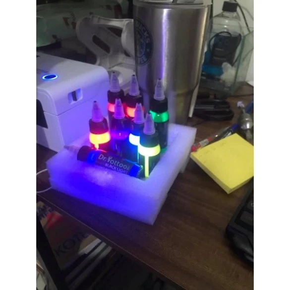 Mực xăm uv phát sáng - Ảnh 2