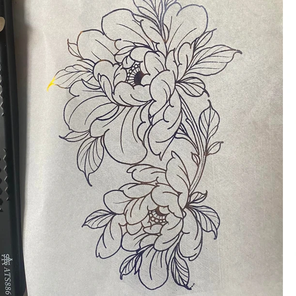 1 hộp giấy than - Giấy scan ( giấy scan dùng trong tattoo ) - Ảnh 3