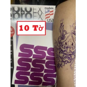 10 Tờ Giấy Than 4 lớp Tím