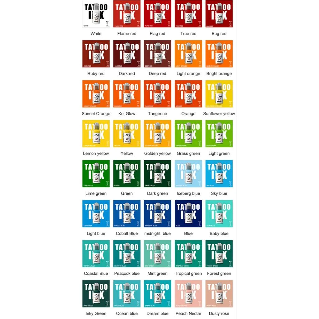 Mực xăm OG world famous- Mực Xăm Màu - Ảnh 8