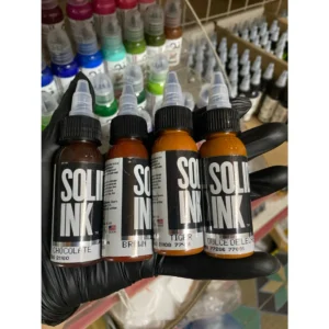 Màu nâu solid xăm hình- phun xăm